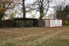 14 novembre 2008 - Installation du container "Club house"