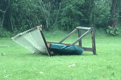 15 juin 2019 - Tempête au terrain