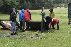 15 juin 2019 - Tempête au terrain   voir la vidéo